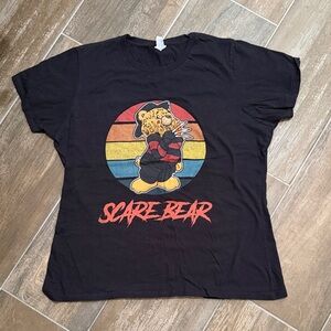 Care Bears Black Scare Bear Kids T-Shirt